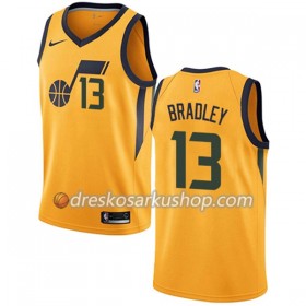 Muški NBA Dres Utah Jazz Tony Bradley 13 Nike 2017-18 Siva Swingman